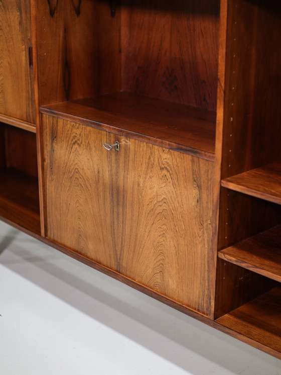 Image 1 of Bibliothèque en bois de rose Westergaard Danish Vintage