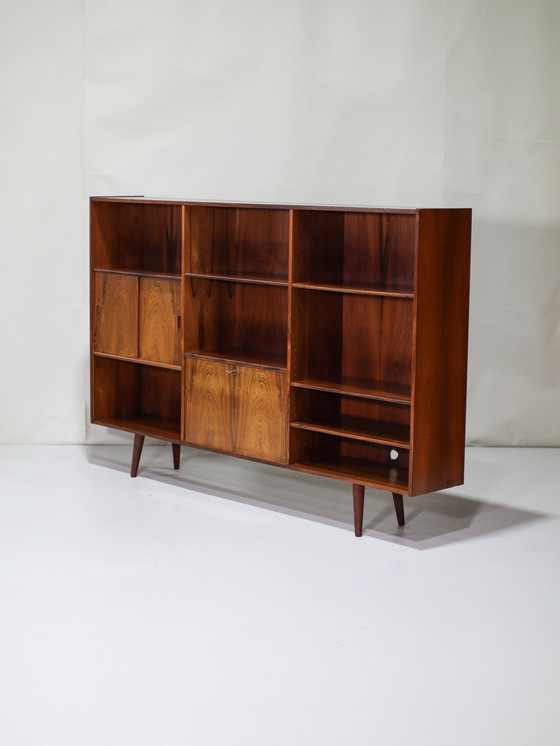 Image 1 of Bibliothèque en bois de rose Westergaard Danish Vintage