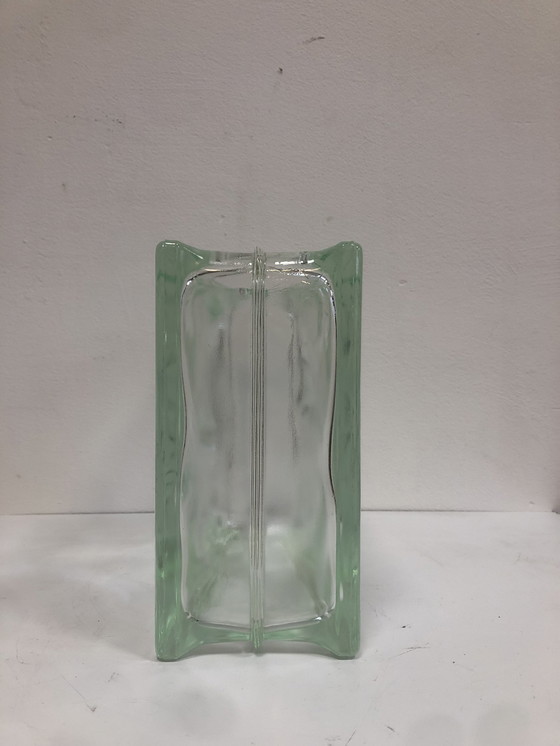 Image 1 of Lumix Glass Block Vase Large