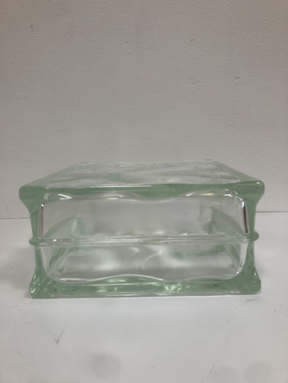 Image 1 of Lumix Glass Block Vase Large