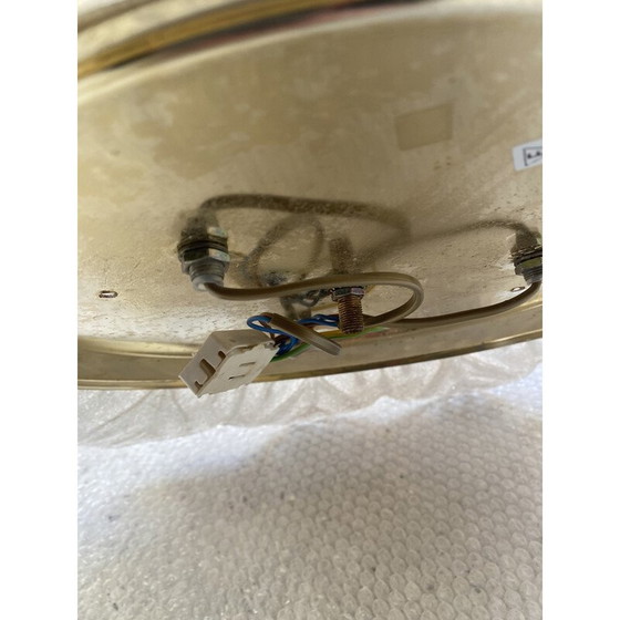 Image 1 of Lampe suspendue vintage en verre de Murano, 1975