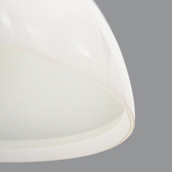 Image 1 of Lustre vintage "AS/AM" en métal chromé par Franco Albini et Franca Helg pour Sirrah, Italie 1970