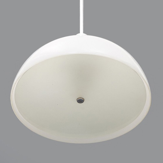 Image 1 of Lustre vintage "AS/AM" en métal chromé par Franco Albini et Franca Helg pour Sirrah, Italie 1970