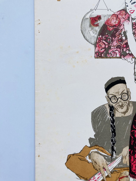 Image 1 of Posters vintage - Lot de 2 - Piet Van Der Hem