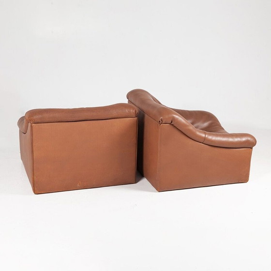 Image 1 of Paire de chaises longues vintage ds-46 en cuir de buffle par De Sede, Suisse 1970