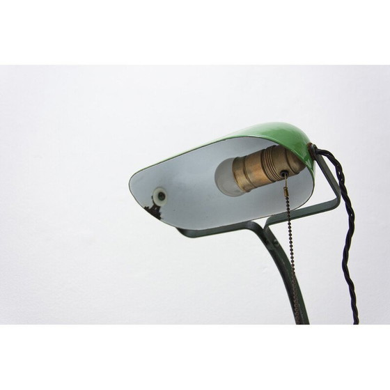 Image 1 of Lampe de bureau vintage Bauhaus en chrome et métal, 1930