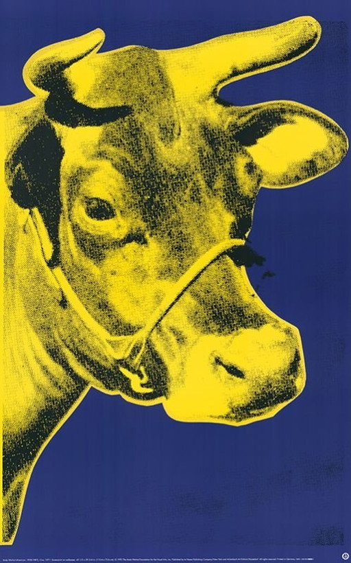 Andy Wahol ---Vache jaune