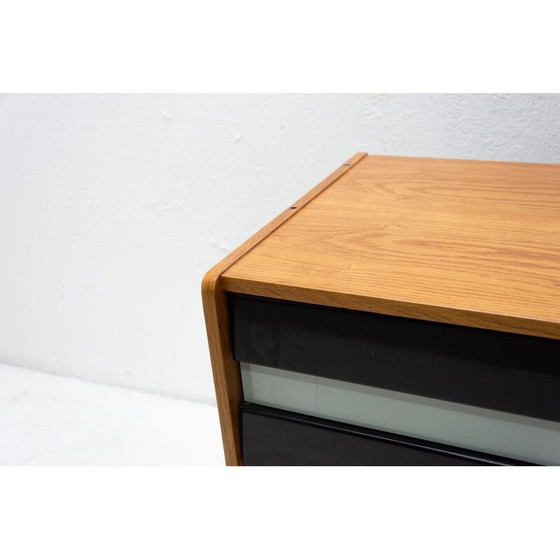 Image 1 of Commode vintage en hêtre et contreplaqué modèle no U-453 par Jiří Jiroutek pour Interiér Praha, Tchécoslovaquie 1960