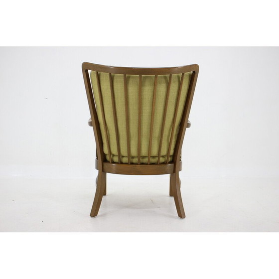 Image 1 of Fauteuil vintage en bois de hêtre modèle 1628 par Soren Hansen, Danemark années 1940