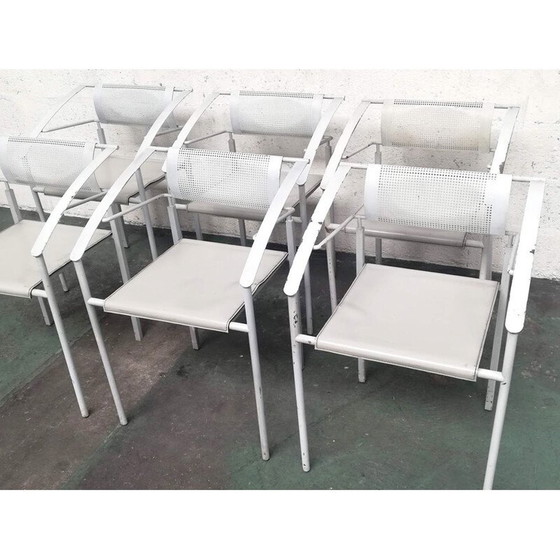 Image 1 of Chaise Vintage Ligne de Mouche Carre VI Italie