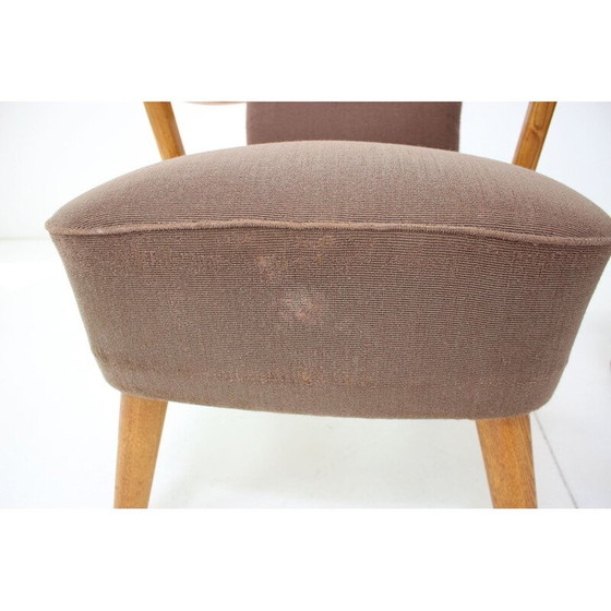 Image 1 of Paire de fauteuils vintage en chêne par Krasna Jizba, Tchécoslovaquie 1960