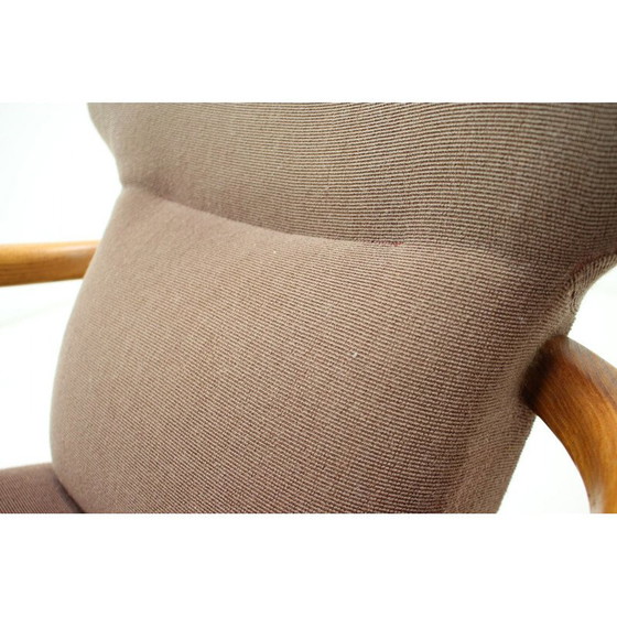 Image 1 of Paire de fauteuils vintage en chêne par Krasna Jizba, Tchécoslovaquie 1960