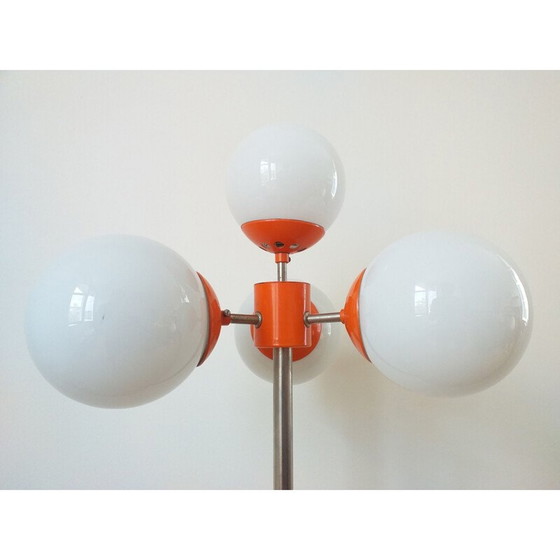Image 1 of Lampadaire vintage Sputnik, âge de l'espace, Italie, années 1970