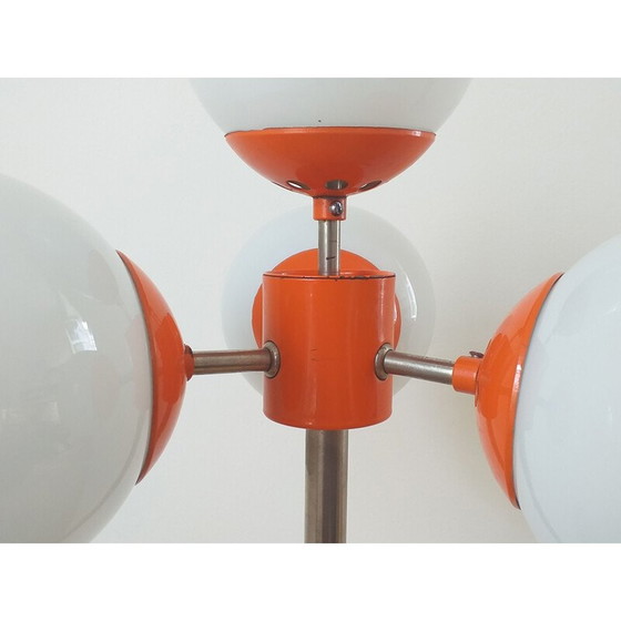 Image 1 of Lampadaire vintage Sputnik, âge de l'espace, Italie, années 1970