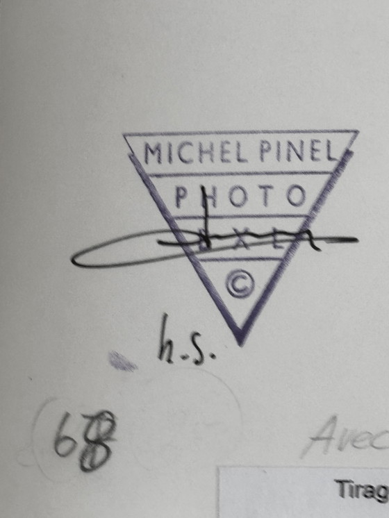 Image 1 of Michel Pinel 1949-2022 Superbe Photo Nu De Collection 