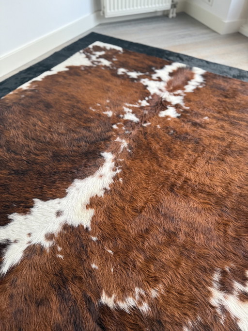 Tapis en peau de vache