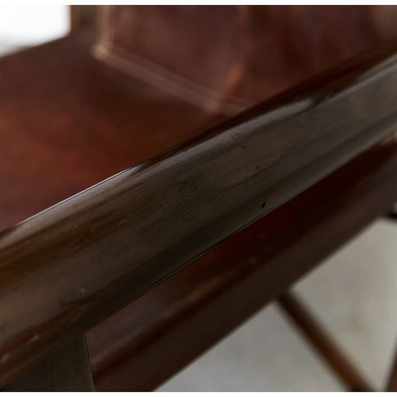 Image 1 of Fauteuil pliant et ottoman vintage modèle Pl22 par Carlo Hauner et Martin Eisler pour Oca