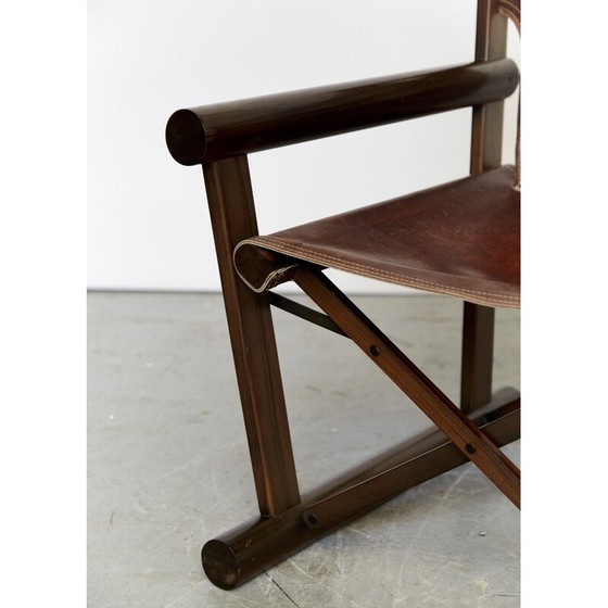 Image 1 of Fauteuil pliant et ottoman vintage modèle Pl22 par Carlo Hauner et Martin Eisler pour Oca
