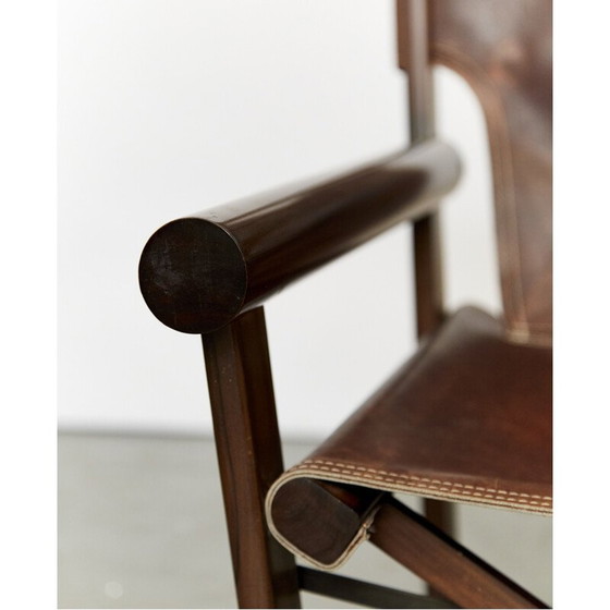 Image 1 of Fauteuil pliant et ottoman vintage modèle Pl22 par Carlo Hauner et Martin Eisler pour Oca