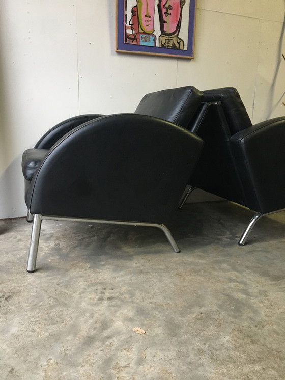 Image 1 of 2x Chaise postmoderne