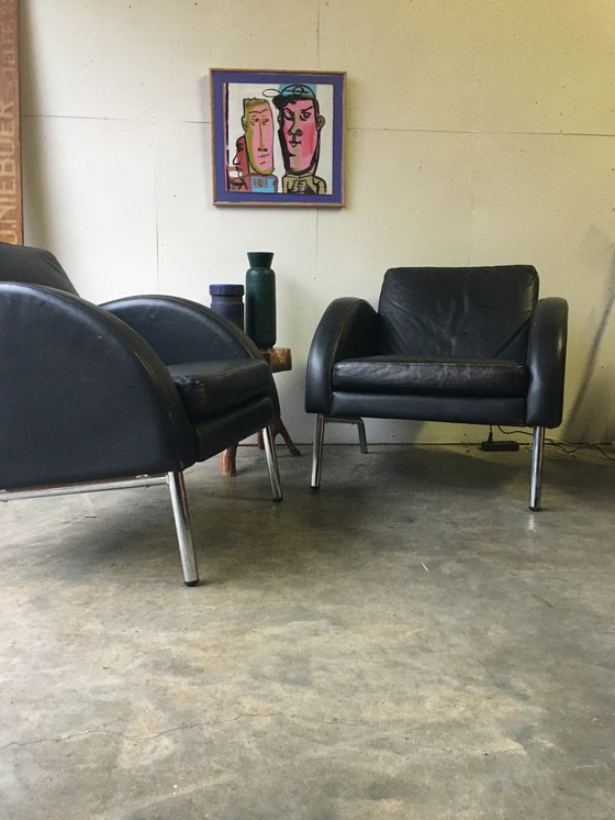 Image 1 of 2x Chaise postmoderne