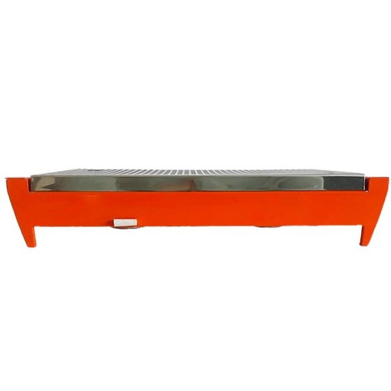 Image 1 of Plaque chauffante vintage rechaud Brabantia orange 1970