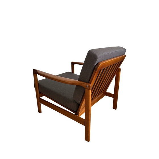 Image 1 of Paire de fauteuils vintage en hêtre B-7752 par Zenon Baczyk Swarzedzkie Fabryki Mebli, Pologne 1960