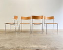 4X Lammhults Campus Vintage Dining Chair
