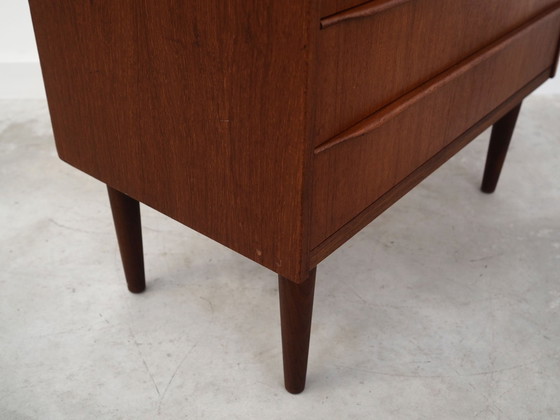 Image 1 of Commode en teck, Design danois, 1960S, Production : Danemark