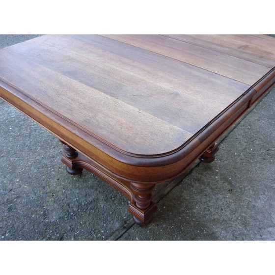 Image 1 of Table vintage en bois de chêne