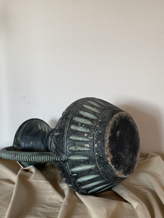 Image 1 of Vase Brutalist en céramique