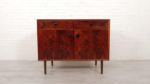 Buffet vintage | Bois de rose | Meuble audio | Meuble mural | 100 Cm