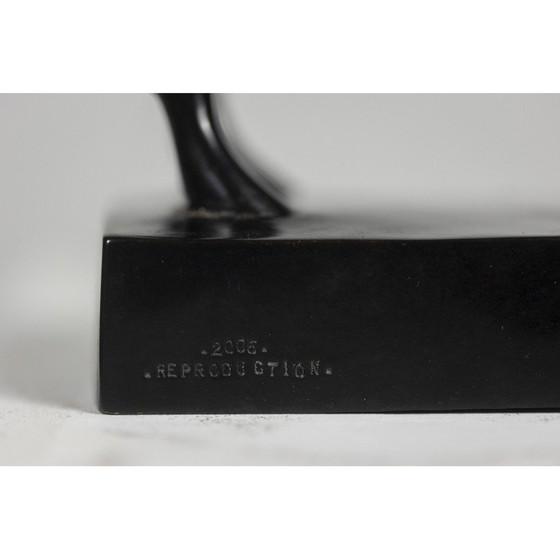 Image 1 of Sculpture vintage "Grand Deer" de François Pompon pour l'Atelier Valsuani, 2006