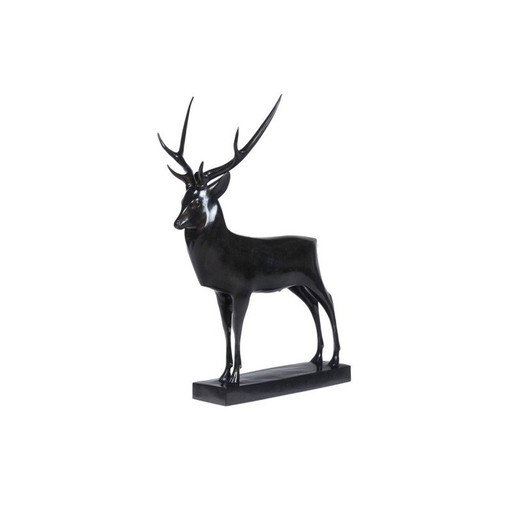 Sculpture vintage "Grand Deer" de François Pompon pour l'Atelier Valsuani, 2006