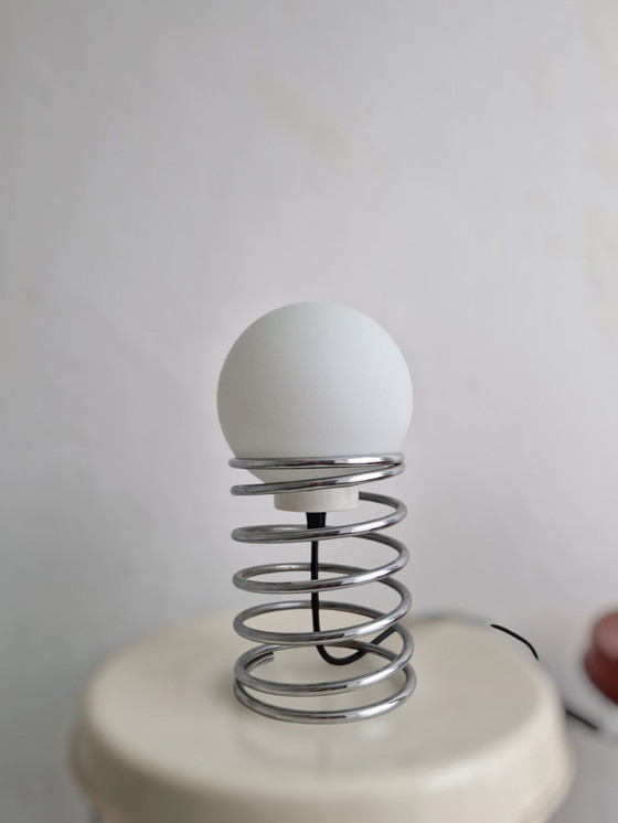 Image 1 of Lot de 2 lampes vintage en spirale avec ampoule Ingo Maurer Panton Era