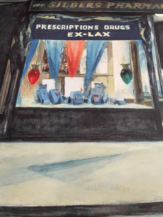 Image 1 of Edward Hopper (1882-1967), Pharmacie, 1927, Copyright 2000 Museum Of Fine Art Boston
