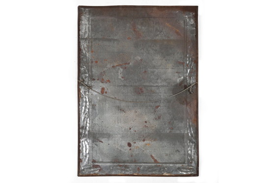 Image 1 of Enseigne publicitaire Art Déco Prior Sigars sur plaque d'étain, Italie