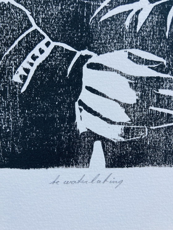 Image 1 of Hendrik Kist - Lancement - Gravure sur bois - Vintage