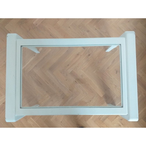 Image 1 of Table basse vintage en polyuréthane blanc, Italie 1970