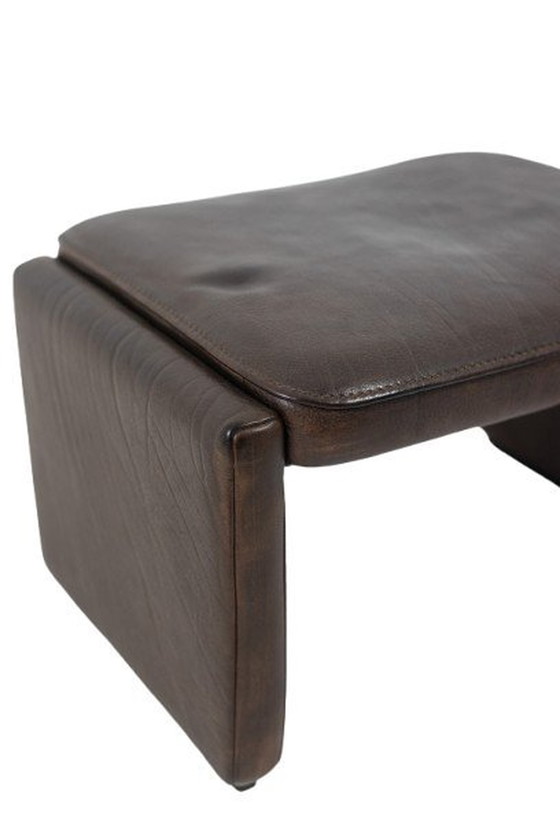 Image 1 of Maison De Sede : Tabouret ou Ottoman en cuir des années 1960/70