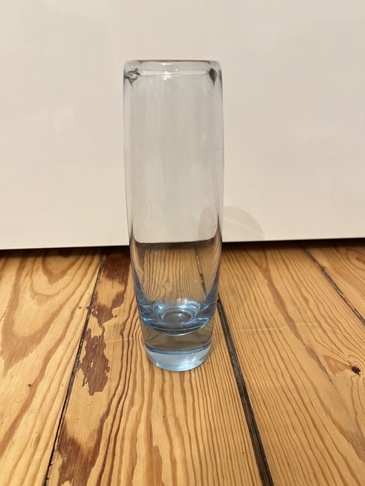 Holmegaard Vase Aqua Per Lütken Midcentury