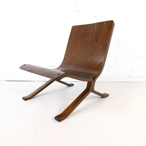 2X Fauteuil Lounge Vintage