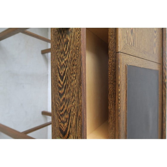 Image 1 of Secrétaire vintage danois en bois de macasar, années 1960