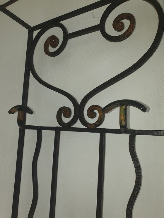 Image 1 of Porte-manteau sur pied antique