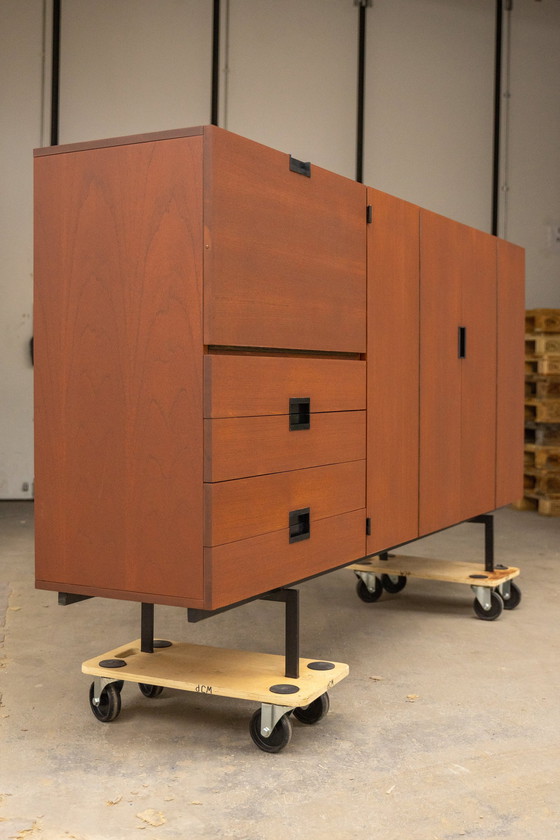 Image 1 of Teak Highboard Cees Braakman Pour Pastoe Cu08