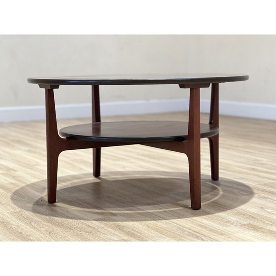 Image 1 of Table basse vintage en faux palissandre pour Scrieber, Angleterre 1960