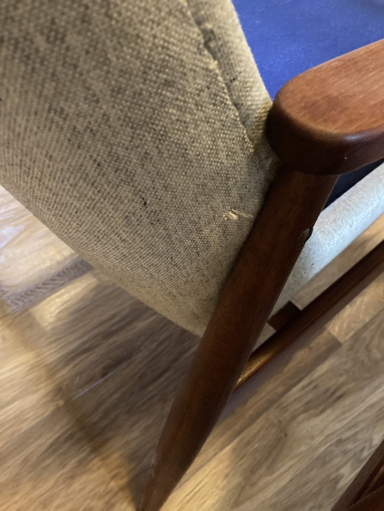 Image 1 of Ensemble Canapé, Et 2 Fauteuils Scandinave Années 60