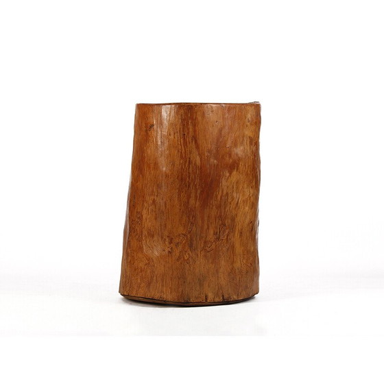 Image 1 of Vase de rangement vintage en bois, Tchécoslovaquie