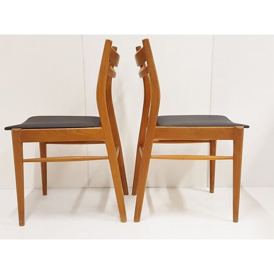 Image 1 of Ensemble de 4 chaises scandinaves vintage