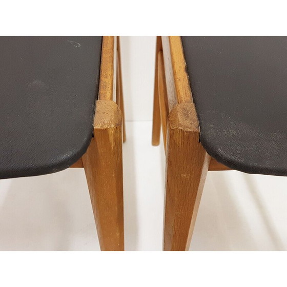 Image 1 of Ensemble de 4 chaises scandinaves vintage